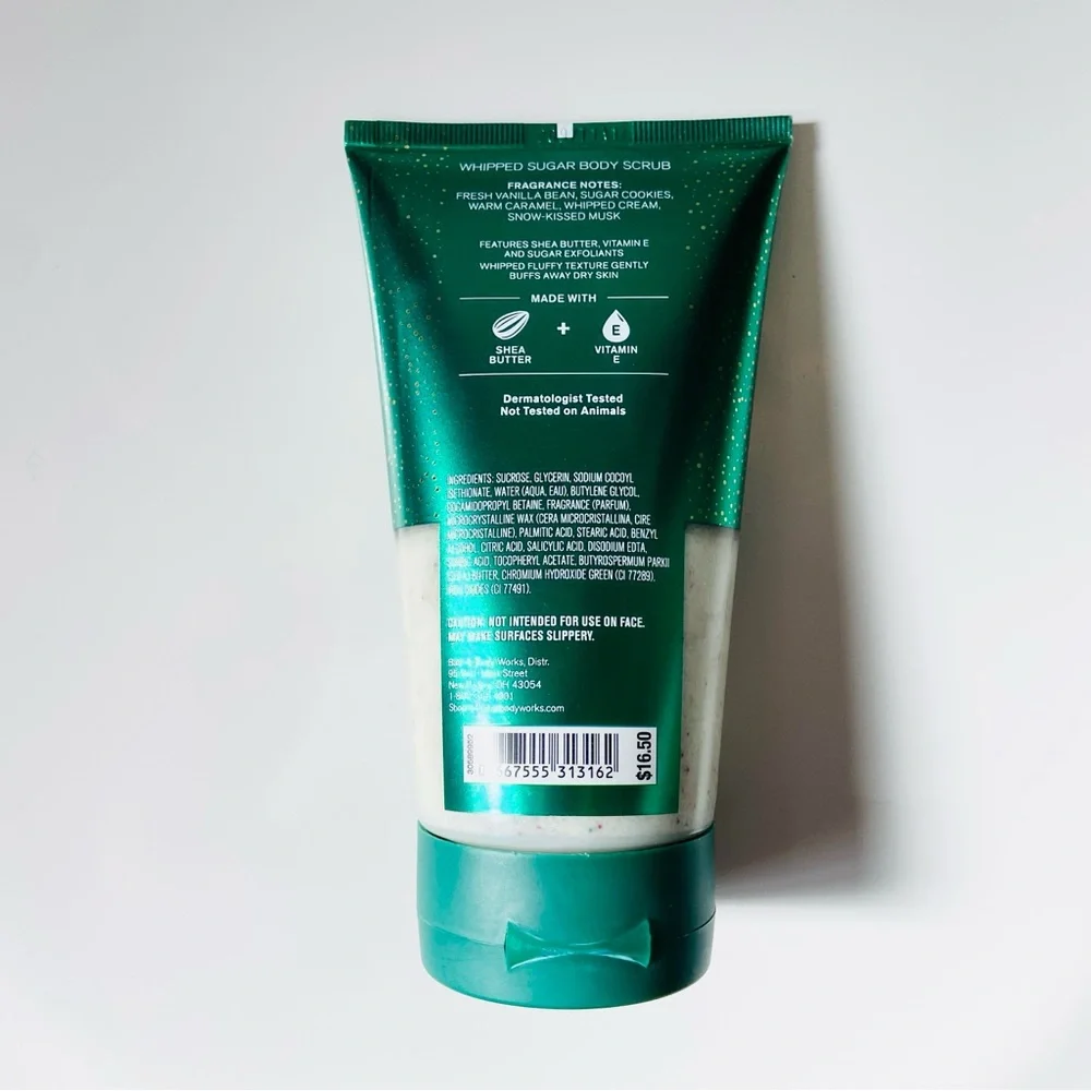 Bath & Body Works Vanilla Bean Noel Whipped Sugar Body Scrub